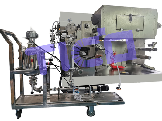 खरीदें एक ओवन के साथ स्लॉट डाई रोल टू रोल कोटिंग मशीन online manufacture