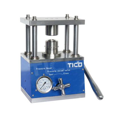 डेस्कटॉप सिक्का सेल लैब उपकरण मैनुअल CR20XX सिक्का सेल Crimping मशीन 5.5kg