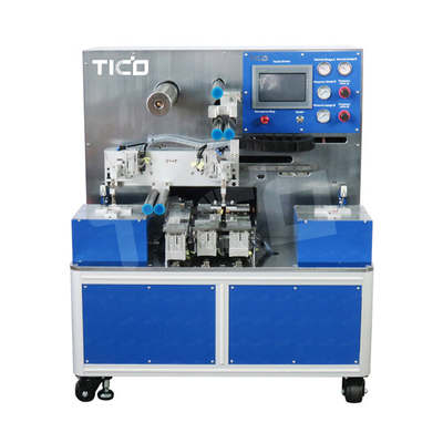 150x150 मिमी पाउच सेल लैब उपकरण 1KW अर्ध स्वचालित स्टैकिंग मशीन 350kg