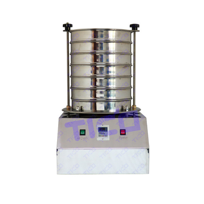 बटन सिक्का सेल लैब उपकरण लैब कंपन मशीन 6 परतों के साथ Sieves