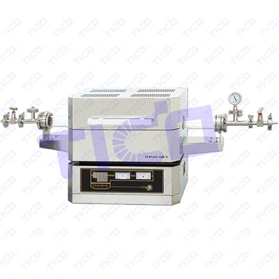 एकल क्षेत्र प्रयोगशाला ट्यूब फर्नेस AC220V 3KW 53x1000mm